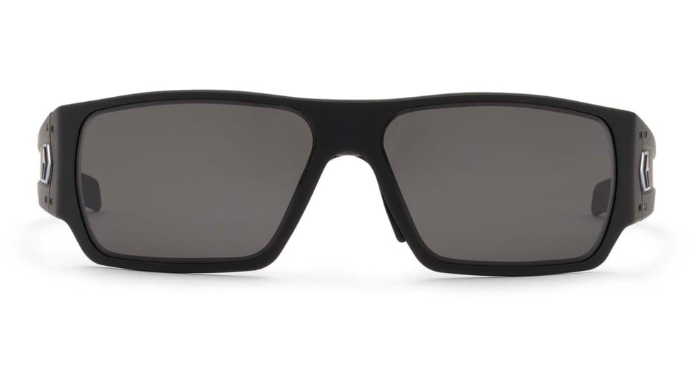 Gatorz Specter Sunglasses, Black, Smoke w/ Silver Logo, Black, GZ-08-031