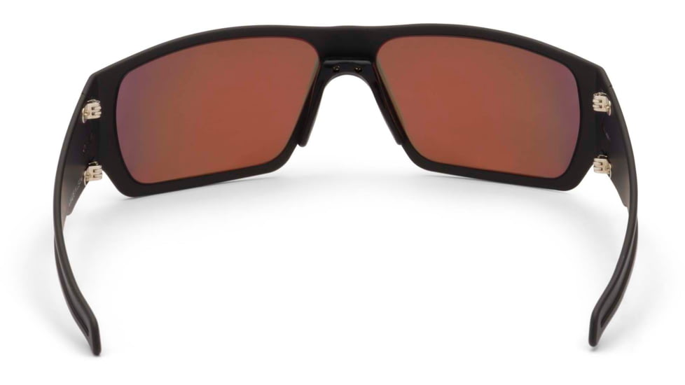 Gatorz Specter Sunglasses, Cerakote Black Frame, Smoke Polarized w/Blue Mirror Lens, GZ-08-421