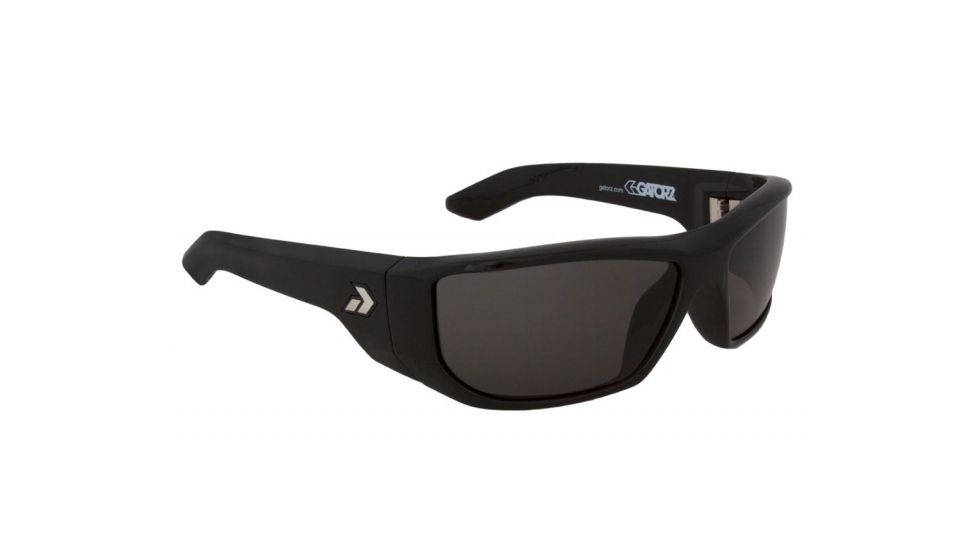 Gatorz Vudblk01Bk Vudu Black Frame Grey Lens Sunglasses