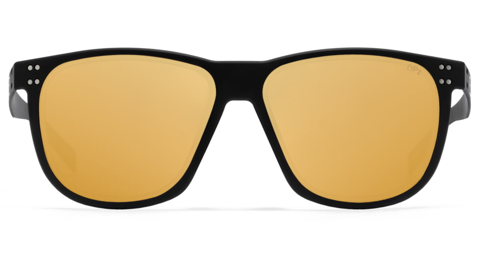 Gatorz Wraith Sunglasses, Black, Engraved Logo, Digitally Optimized Polarized, Rose, Gold Mirror w. Anti- Reflective Coating, 841235127809