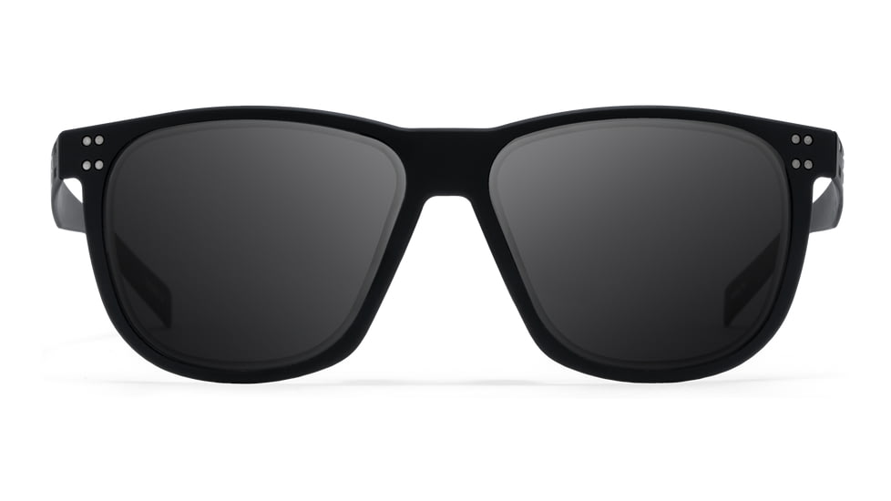 Gatorz Wraith Sunglasses, Black, Engraved Logo, Smoke, 841235127779