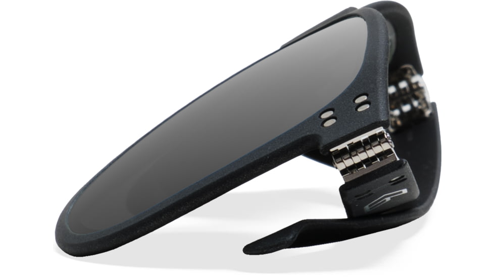 Gatorz Wraith Sunglasses, Black, Engraved Logo, Smoke, 841235127779