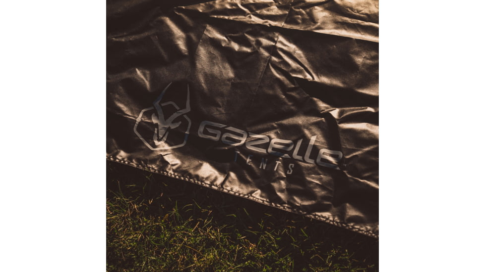 Gazelle G6 6-Sided Gazebo Footprint, Black, GA106