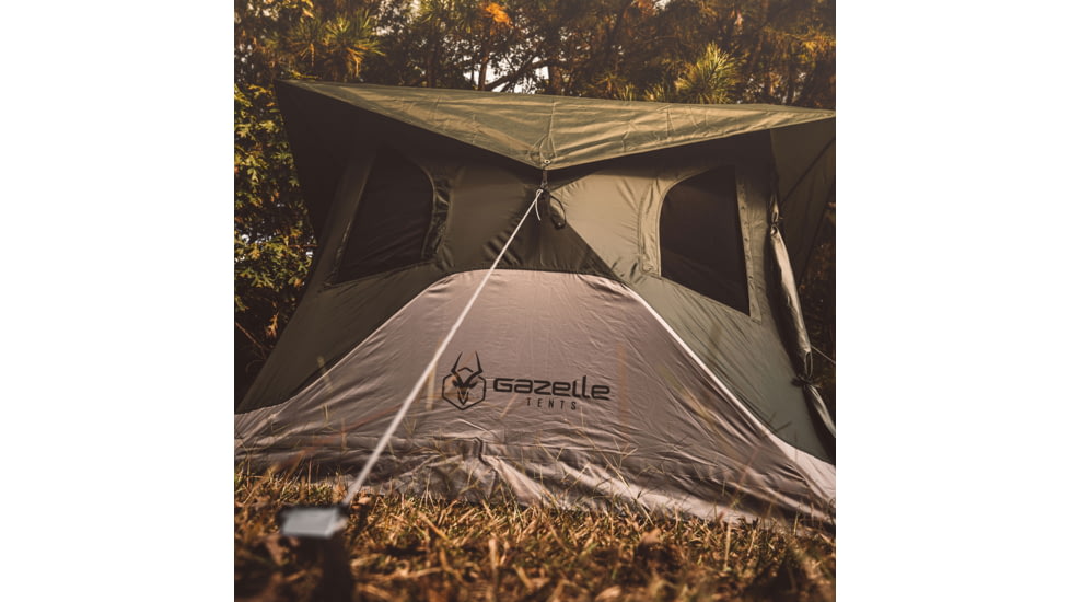 Gazelle T3X Portable Hub Tent, Alpine Green, 3-Person, GT301GR