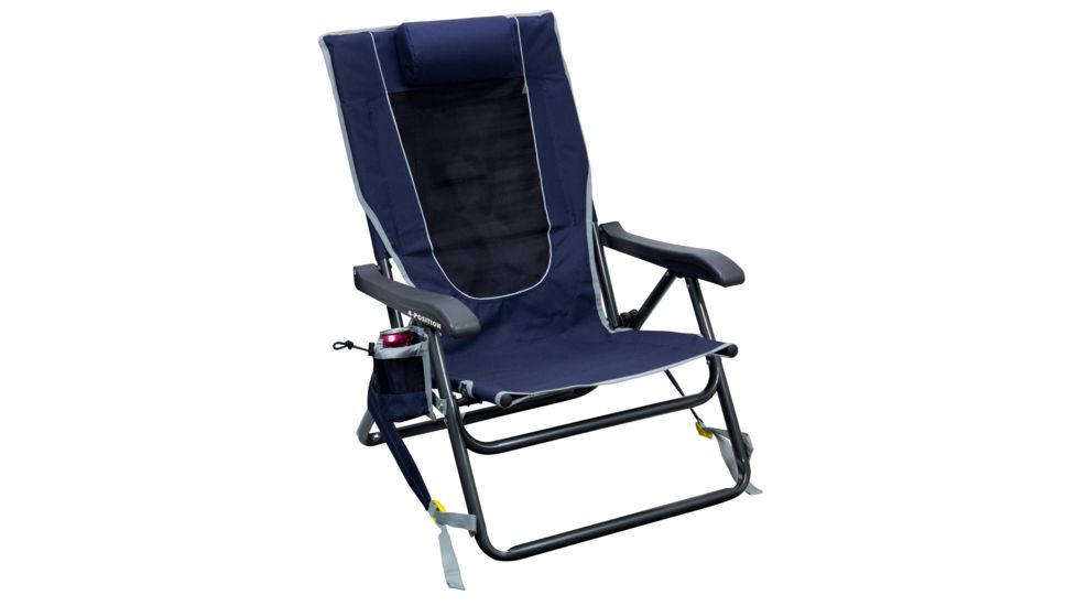GCI Outdoor Backpack Event Chair, Indigo Blue, 66060