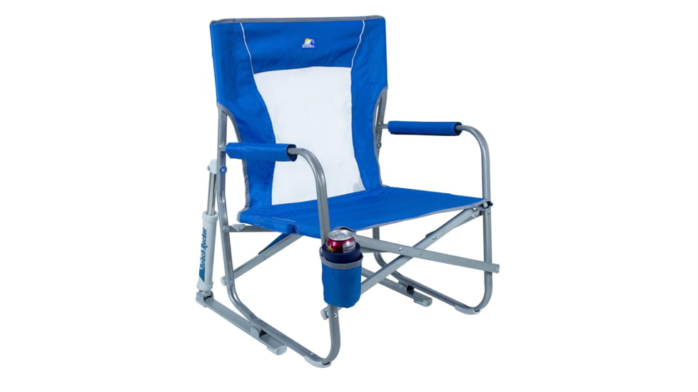 GCI Outdoor Beach Rocker Chair, Saybrook Blue, beach-rocker