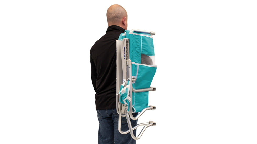 GCI Outdoor Bi-Fold Beach Chair, Seafoam Green, bi-fold-beach-chair-2