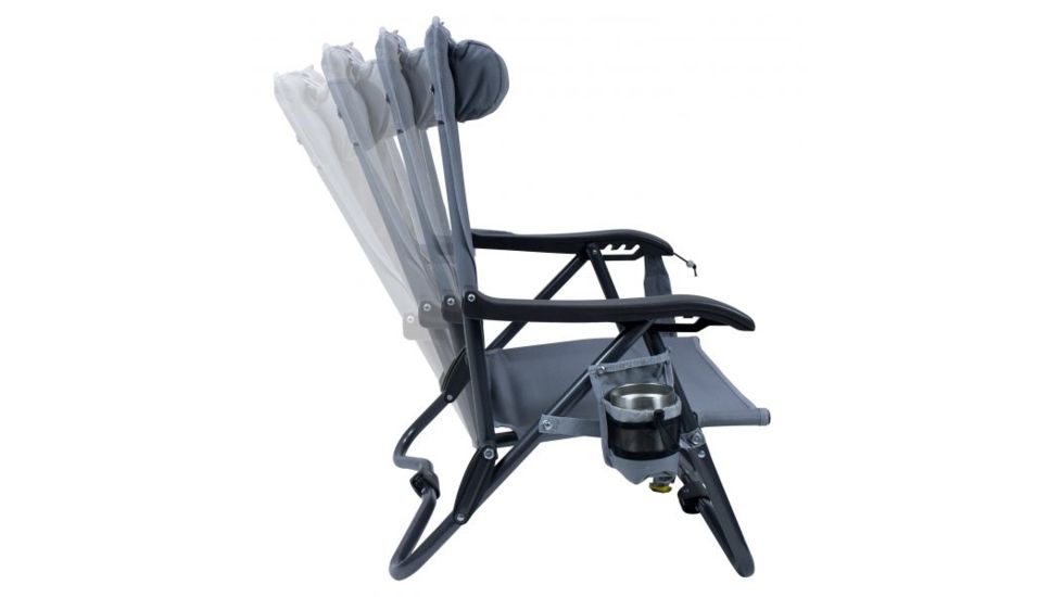 GCI Outdoor Bi-Fold Slim Event Chair, Mercury Gray, 63565