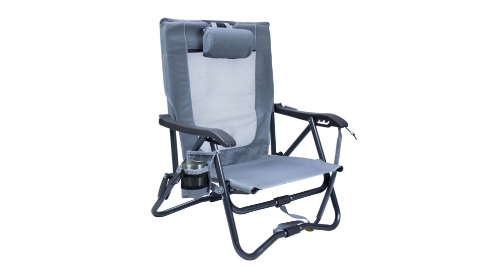 GCI Outdoor Bi-Fold Slim Event Chair, Mercury Gray, 63565