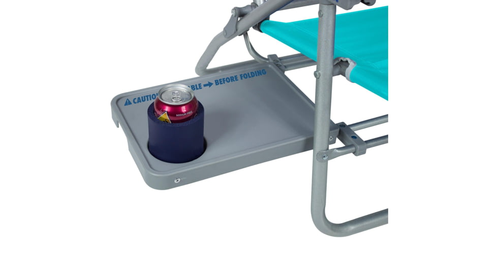 GCI Outdoor Big Surf Chair with Slide Table, Seafoam Green, big-surf-slide-table-2