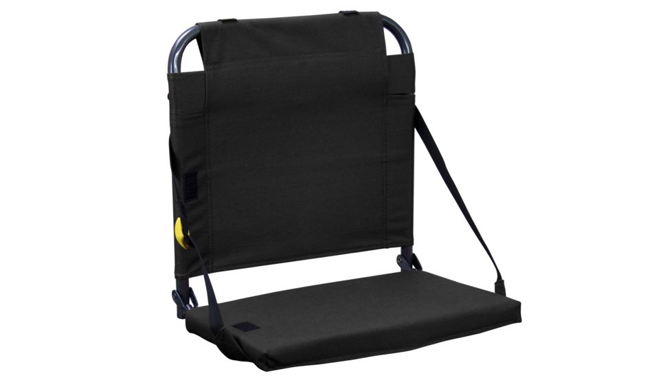 GCI Outdoor BleacherBack Chair, Black, 20010