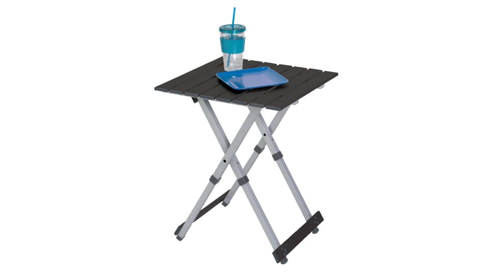 Compact Camp Table 20-Black/Chrome