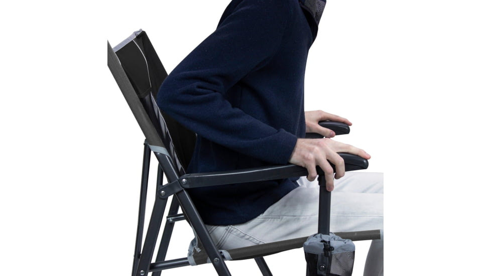GCI Outdoor Eazy Chair XL, Black, eazy-chair-xl