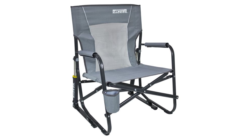 GCI Outdoor FirePit Rocker Chair, Mercury Gray, 60565