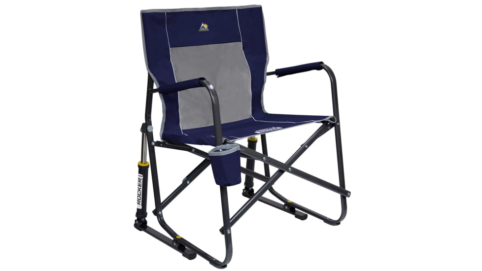 GCI Outdoor Freestyle Rocker Chair, Indigo, freestylerockerrockingchair