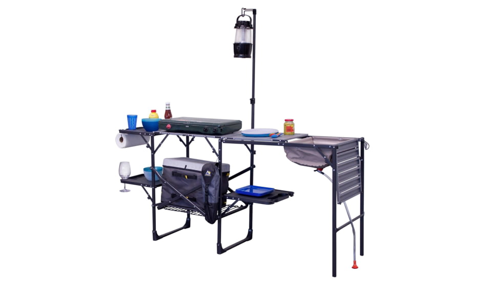 GCI Outdoor Master Cook Station, Black Chrome, master-cook-station