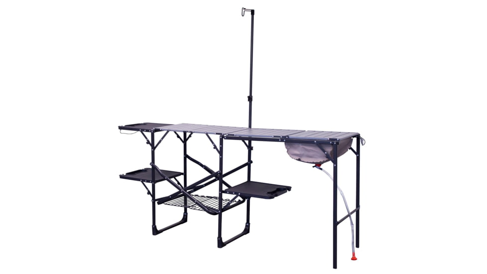 GCI Outdoor Master Cook Station, Black Chrome, master-cook-station