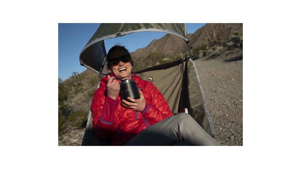 GCI Outdoor Pod Rocker Chair with Sunshade, Loden Green, 37573