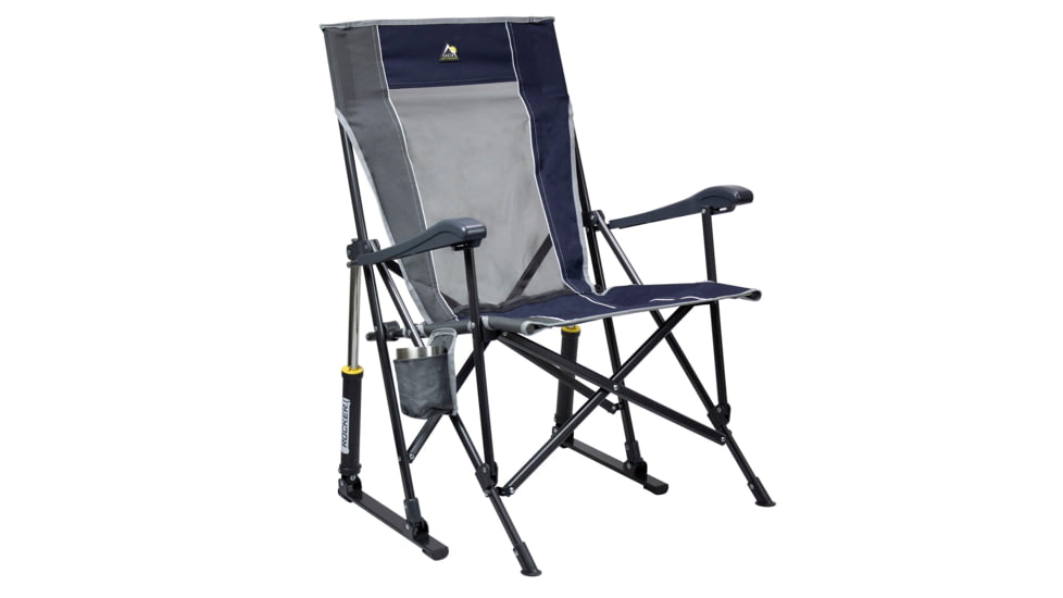 GCI Outdoor RoadTrip Rocker Chair, Indigo, roadtrip-rocker