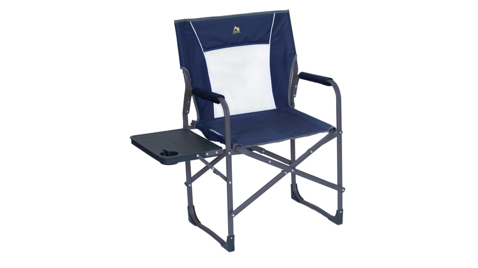 GCI Outdoor Slim-Fold Directors Chair, Indigo, slim-fold-directors-chair