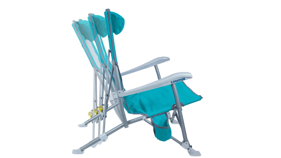 GCI Outdoor Sun Recliner Chair, Seafoam Green, sun-recliner