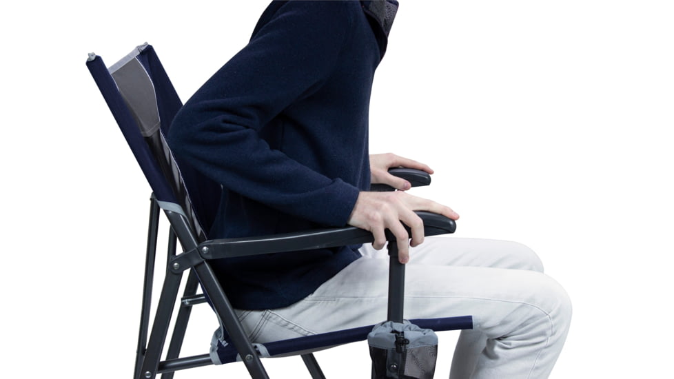 GCI Outdoor SunShade Eazy Chair, Indigo, sunshade-eazy-chair