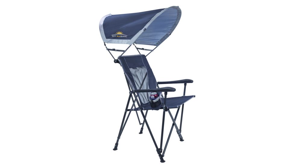 GCI Outdoor SunShade Eazy Chair, Midnight, 72214