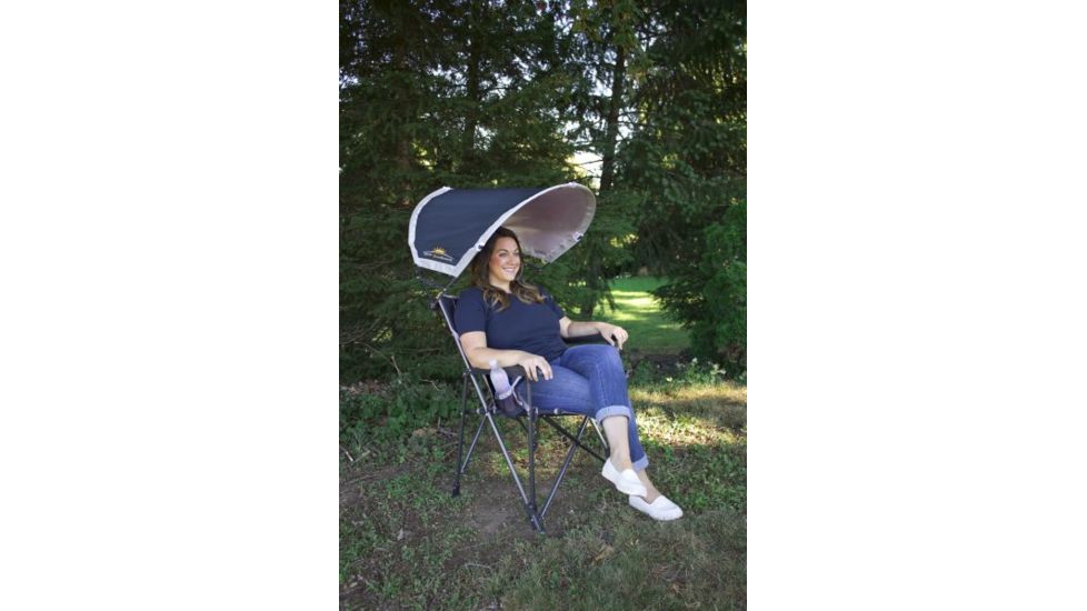 GCI Outdoor SunShade Eazy Chair, Midnight, 72214