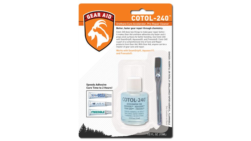 Gear Aid Cotol-240 Cure Accelerator 1/2 oz