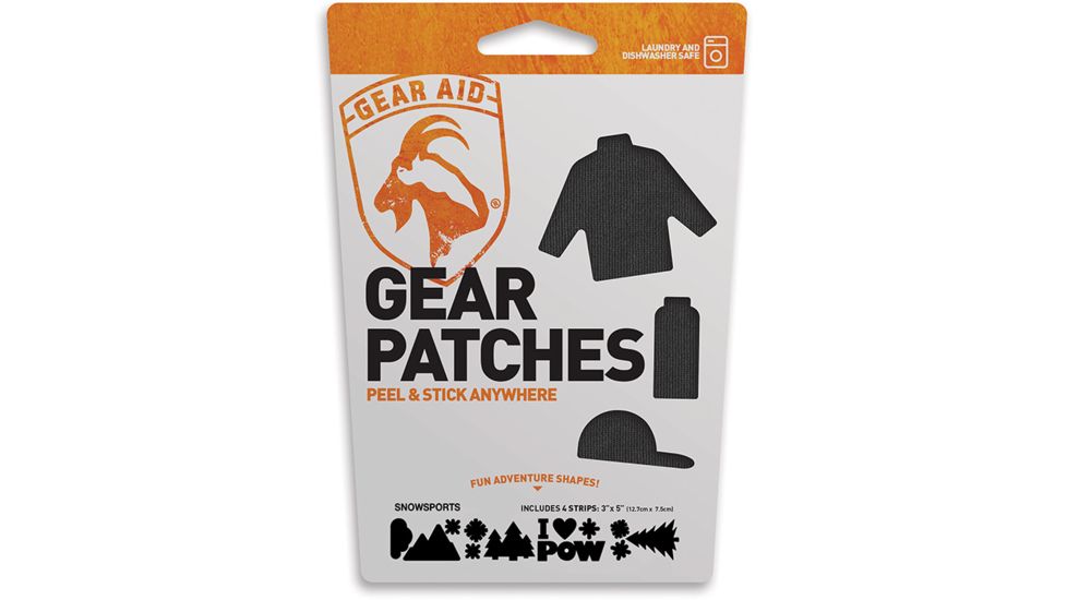 Gear Aid Gear Patch Wolf/fish 20 Black 10945
