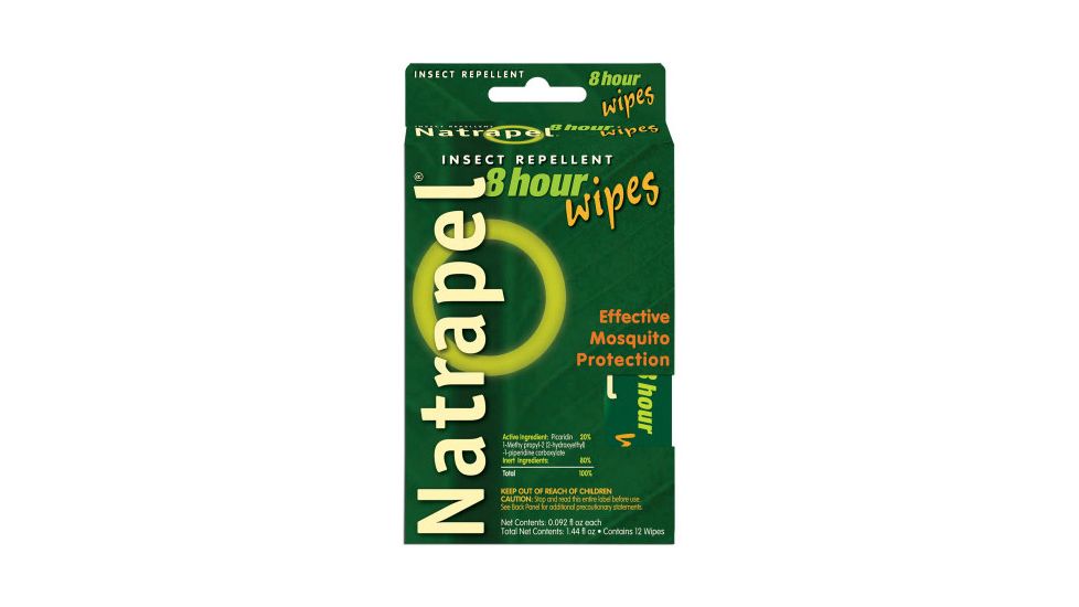 Gear Aid Natrapel 8 Hour Wipes Insect Repellent