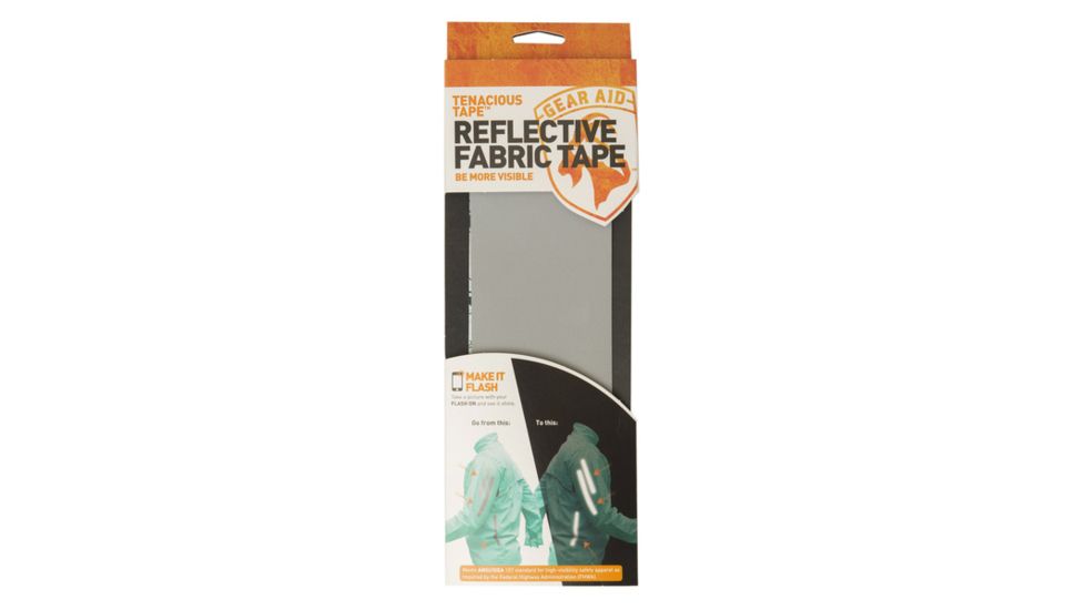 Gear Aid Tape Reflective Roll Silver 10780