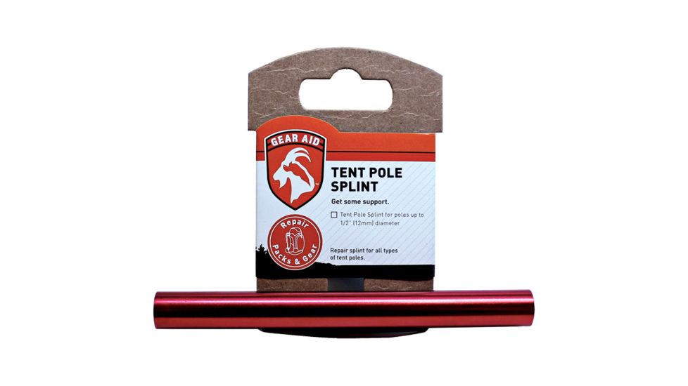 Gearaid Tent Pole Splint 1/2'' Red 80089