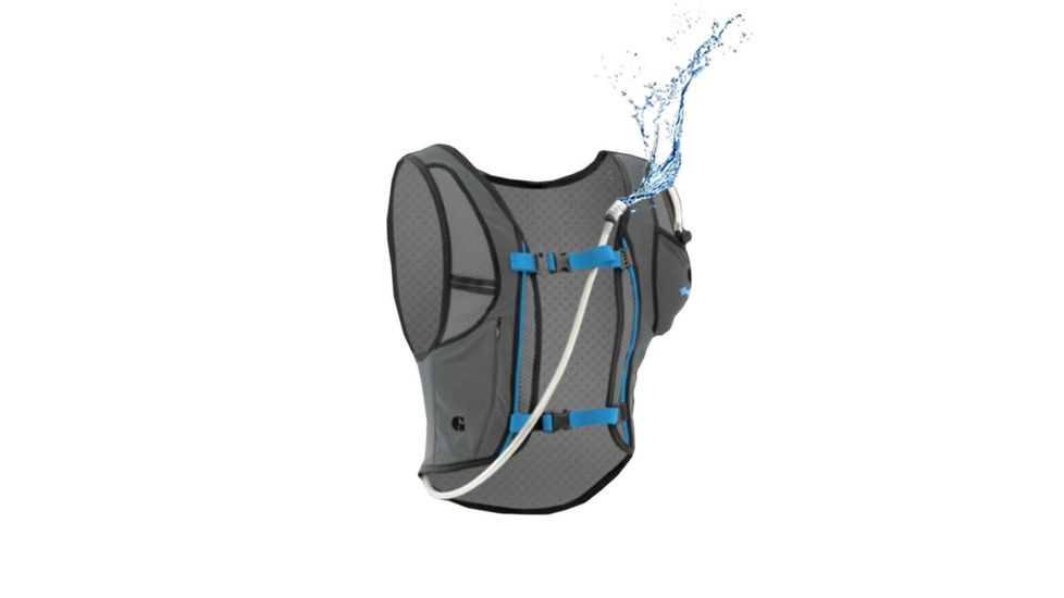 Geigerrig Rig Cadence Hydration System, Blue/Tan, Small/Medium, 70 oz. GR85472
