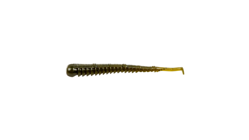 Gene Larew Ned Rig Inch Worm Green Pumpkin, GLINCH88-7