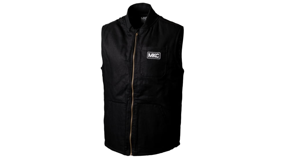 General MKC CANVAS WORK VEST - BLACK, MKC-001529