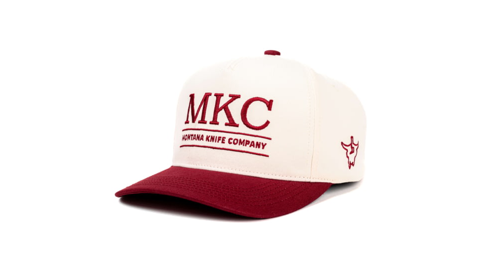 General MKC UNIVERSITY HAT - IVORY/MAROON, MKC-001499