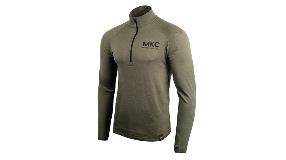 General RANGE LINE PRO QUARTER ZIP - OLIVE, MKC-004942