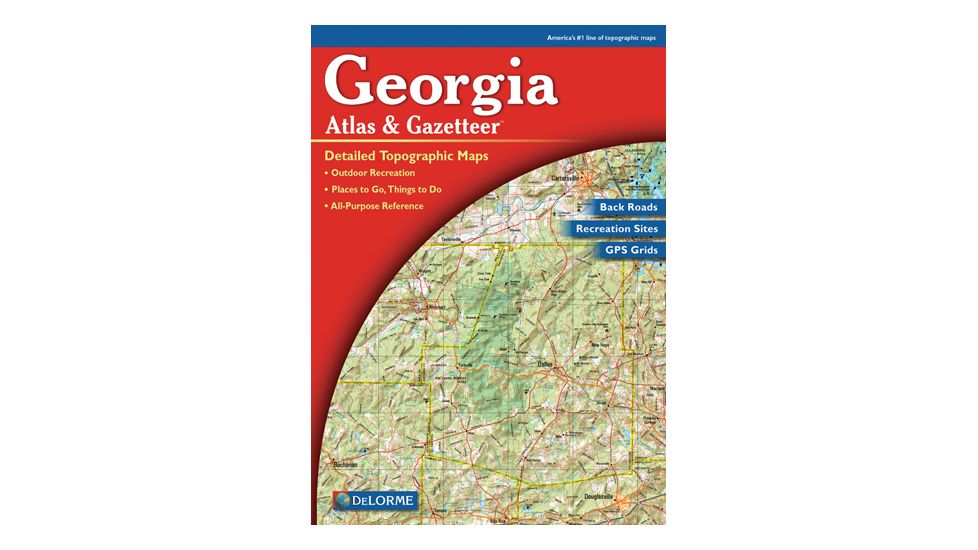 Georgia Atlas, Publisher - Delorme