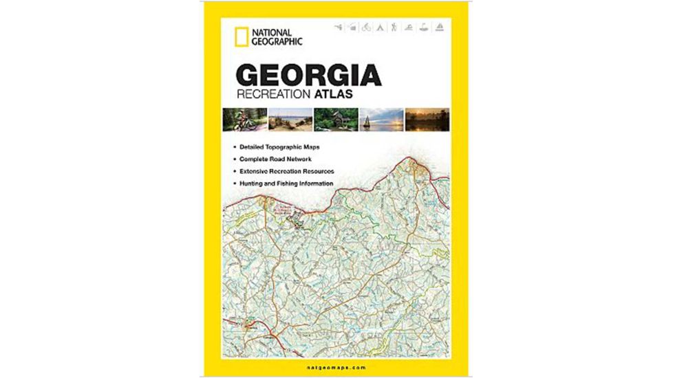 Georgia State Recr'tion Atlas, Nat'l Geographic Maps, Publisher - National Geographic
