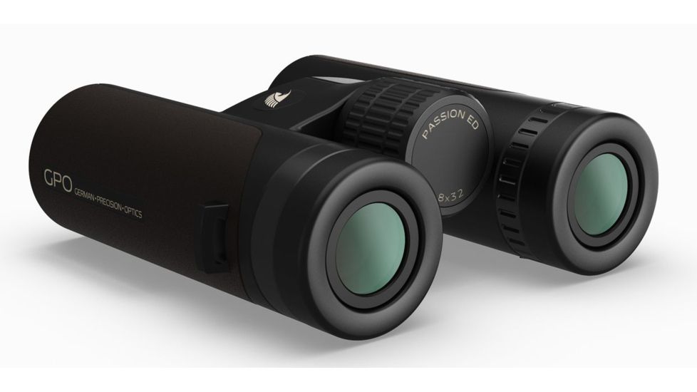 German Precision Optics GPO PASSION ED 10x32ED Binocular, Dark Brown Earth, 10x32ED, B323