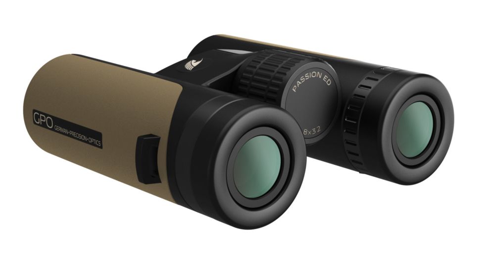 German Precision Optics GPO PASSION ED 10x32ED Binocular, Desert Sand, 10x32ED, B322