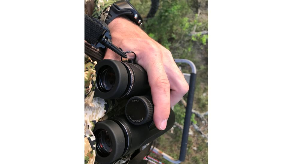 German Precision Optics GPO PASSION HD 8x42HD Binocular, Charcoal Black, 8x42HD, B600