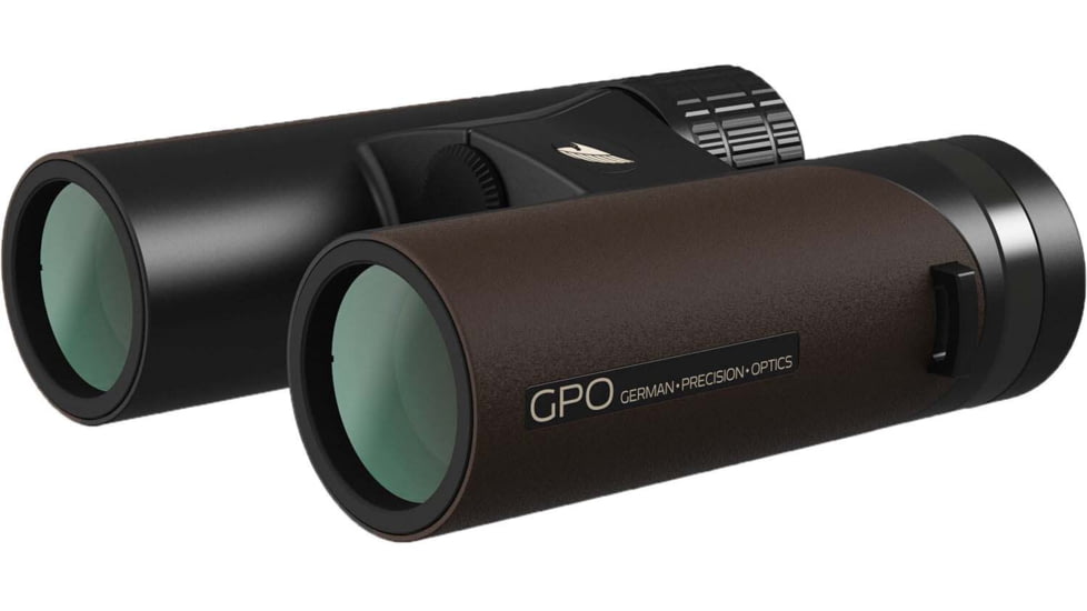 German Precision Optics PASSION ED 10x32mm Schmidt-Pechan Prism Binocular, Dark Brown Earth, B323