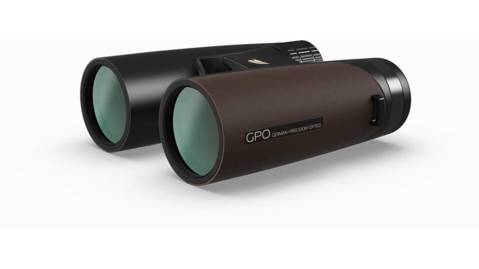 German Precision Optics PASSION ED 10x42mm Schmidt-Pechan Prism Binocular, Dark Brown Earth, B345