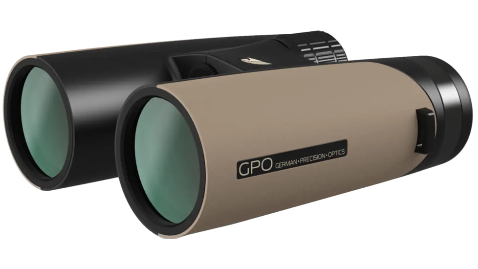 German Precision Optics PASSION ED 8x42mm Schmidt-Pechan Prism Binocular, Rubber Armor, Desert Sand, B342
