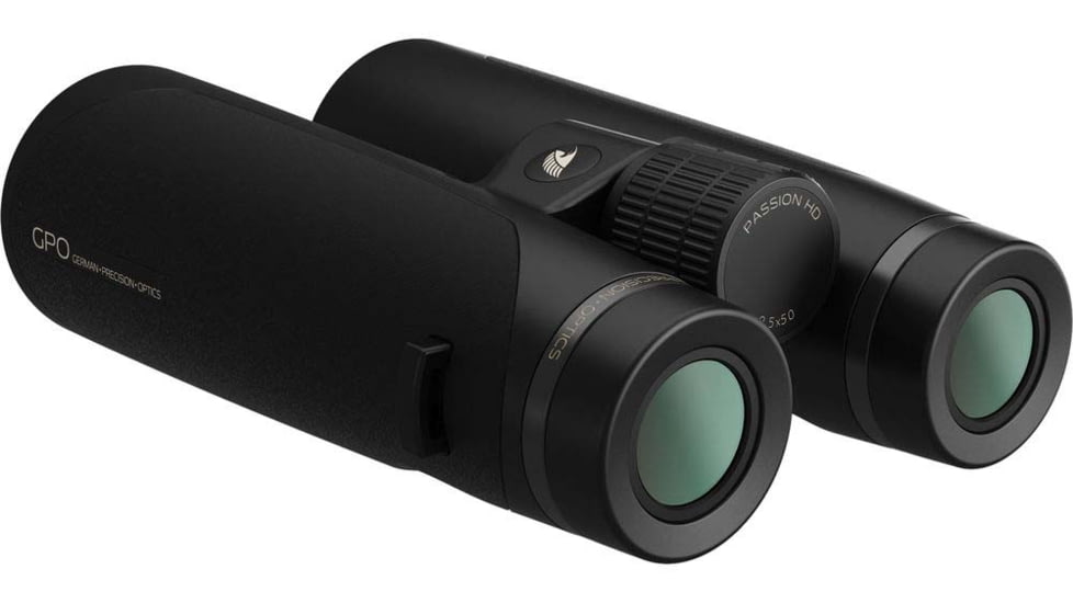 German Precision Optics PASSION HD 12.5x50mm Schmidt-Pechan Prism Binocular, Rubber Armor, Charcoal Black, B680