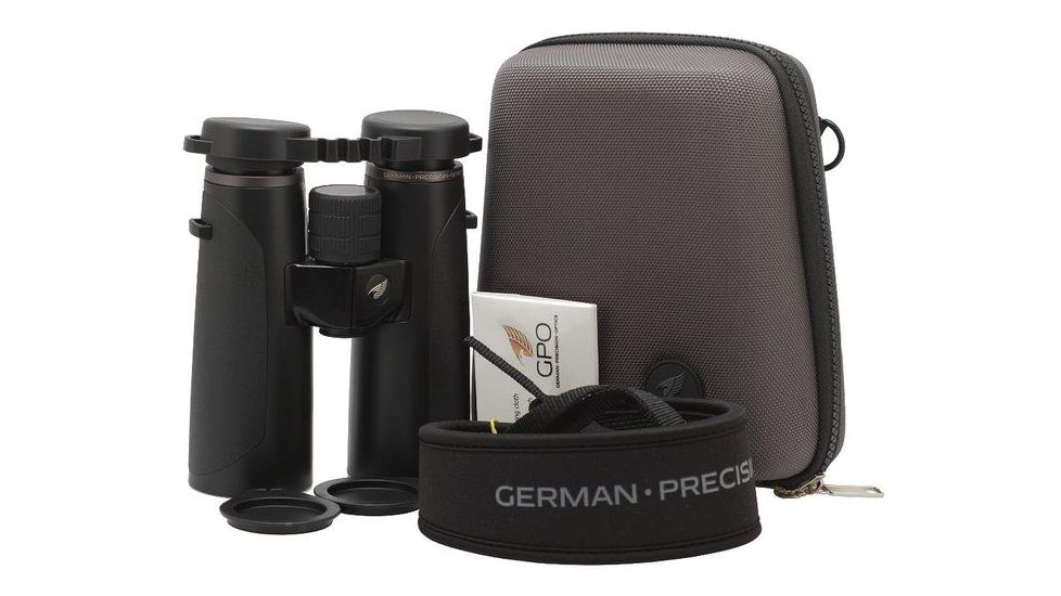 German Precision Optics PASSION HD 8.5x50 Schmidt-Pechan Prism Binocular, Charcoal Black, B640