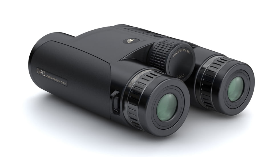 German Precision Optics RANGEGUIDE 10x50 Rangefinding Binocular, Black, BX750