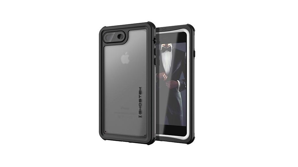 GHOSTEK iPhone 7/8 Plus Nautical Case, White, White, GHO-01627